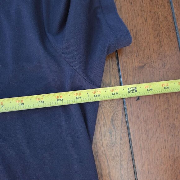 Uniqlo x Theory Shirt Men's Size XL Short Sleeve 1/4 Zip Lightweight Blue Airism - Picture 8 of 9